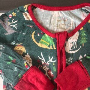 Little Sleepies Holiday Hounds 6-12m